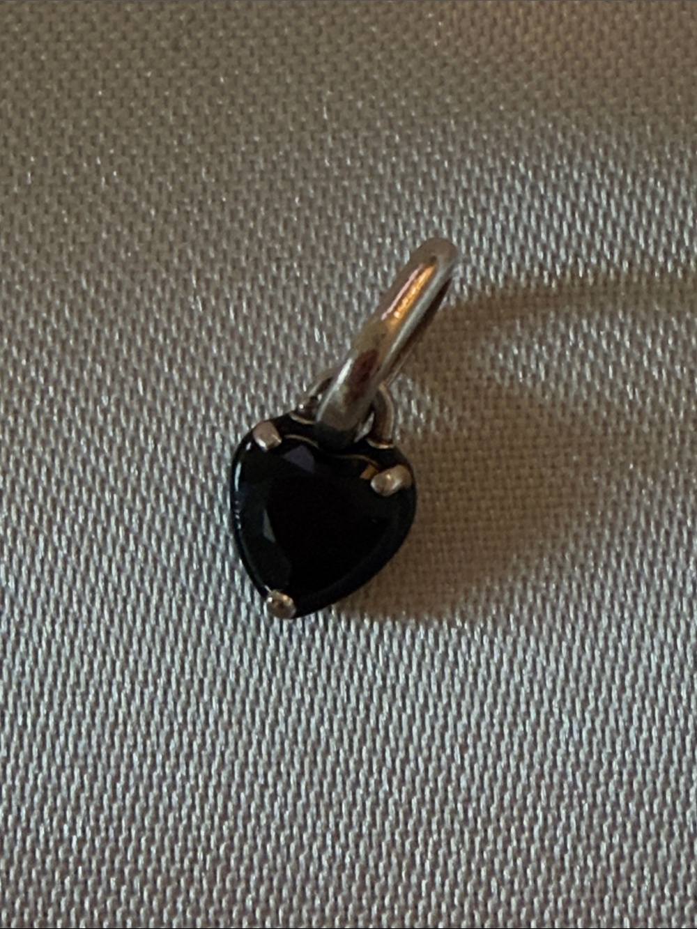 Pandora ME Black Chakra Heart Mini Dangle Charm
